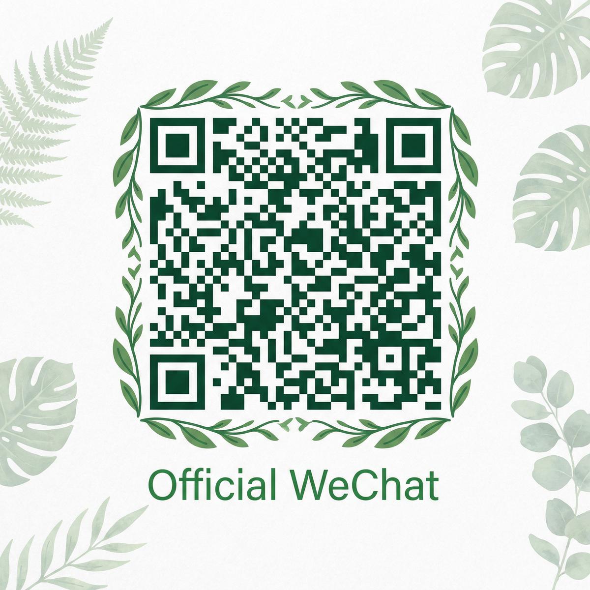 黄色仓库植物视频社区公众号二维码